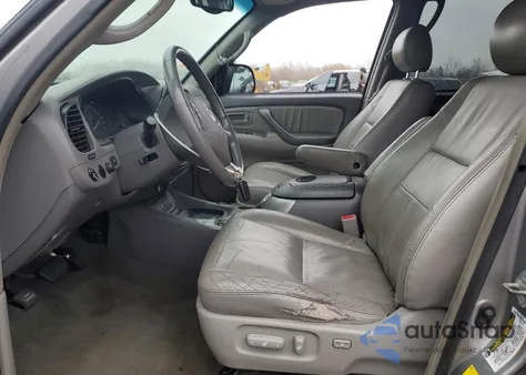 2005 Toyota Sequoia Limited z USA, uszkodzony, nr VIN 5TDBT48A35S236389